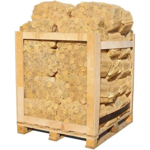 Rundholz Birke 28 cm im Sack